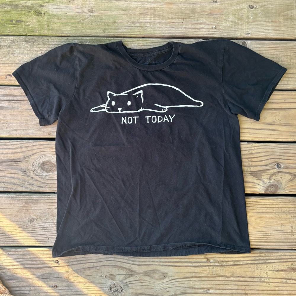 “Not Today” Cat T-Shirt